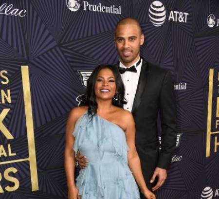 Ime Udoka and Nia Long